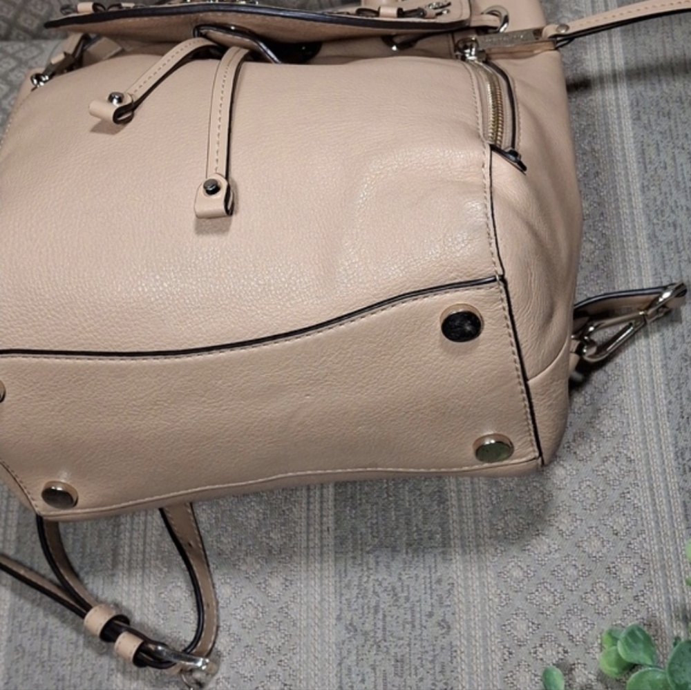 Michael Kors Evie Flower Garden Small Backpack Floral Embellisments - Picture 9 of 16